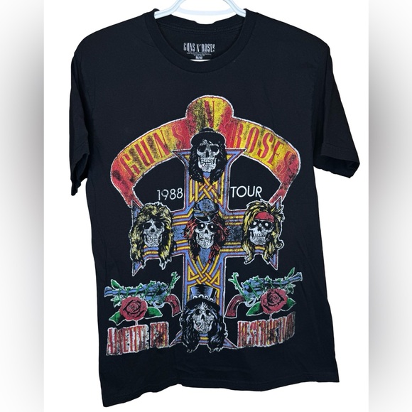 Guns N' Roses Other - Unisex Guns N' Roses "Appetite for Destruction" 1988 Tour T-Shirt